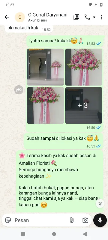 Pengiriman Karangan Bunga Batanghari