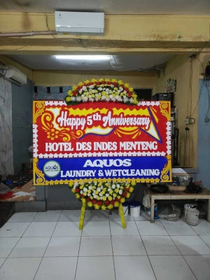 Papan Bunga di Batanghari